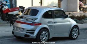 Fiat 500 jacky tuning 911 style 1