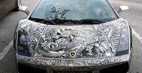 Lamborghini Gallardo ... Tribal Touch