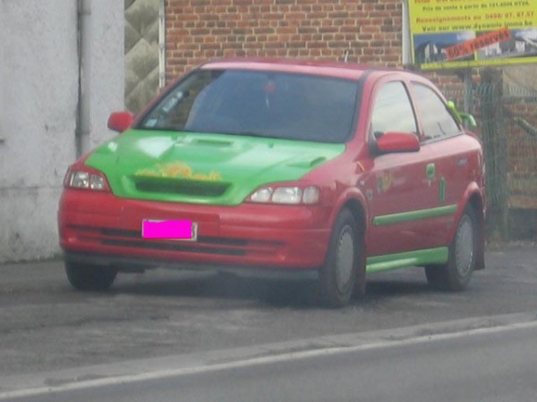 Opel astra bonzo le clown 1