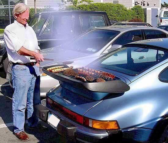 porsche barbecue jacky